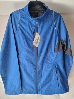 NWT Sz XL Lightweight Athletic Track Jacket Windbreaker